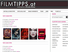 Tablet Screenshot of filmtipps.at
